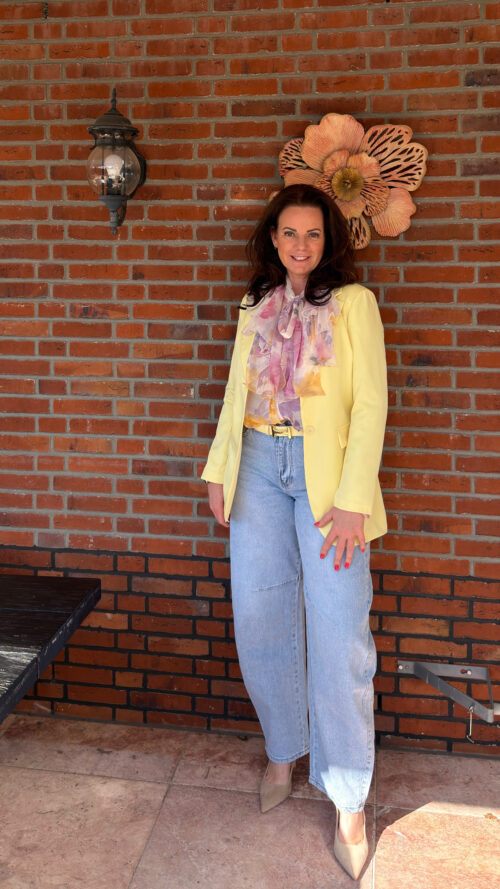 Blazer Jet yellow Biba-blazers Label-L