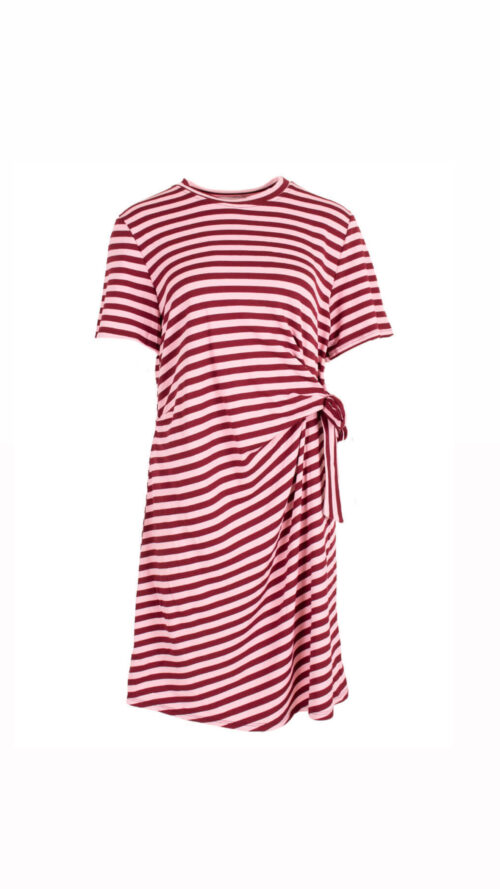 Jurk Tessa Bordeaux pink Azzurro-jurken Label-L