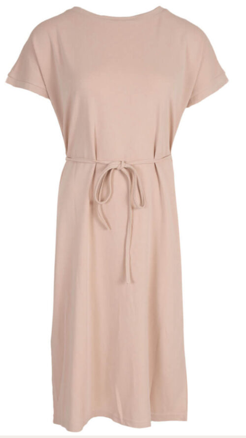 Jurk basic beige Azzurro -jurken Label-L