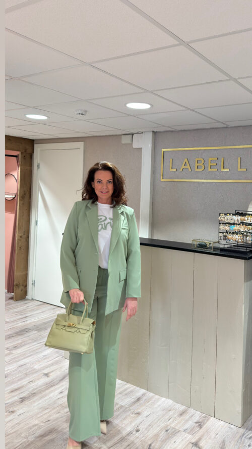 Pantalon Valeria green sophie en me-broeken Label-L