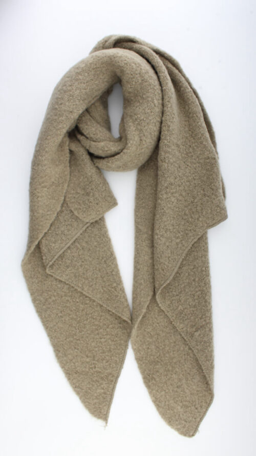 Sjaal Elvine olijf groen Amsterdam junkie-sjaals Label-L