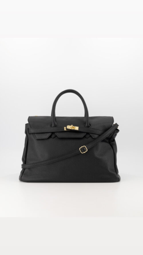 Tas birdie large black teatro-tassen Label-L